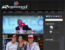 Tablet Screenshot of elregionalcoatepec.com